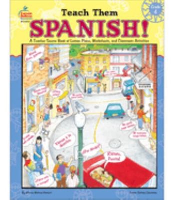 Teach Them Spanish!, Grade 4 Paperback Winnie Waltzer-Hackett