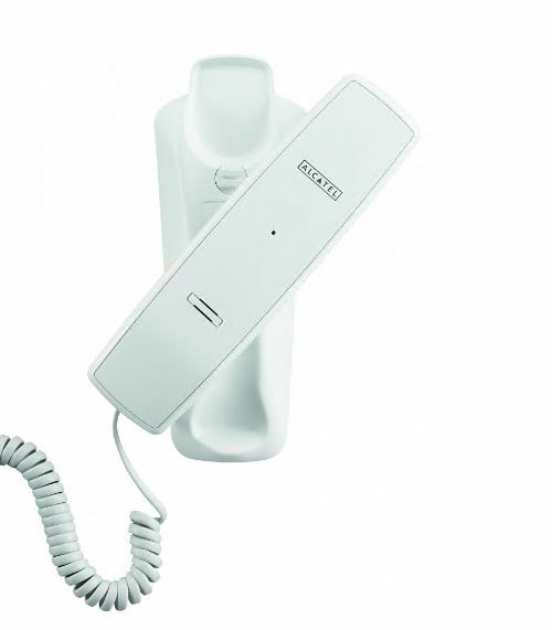 ALCATEL TEMPORIS 10, weiss analog Türtelefon/Haustelefon Wandmontagefähig