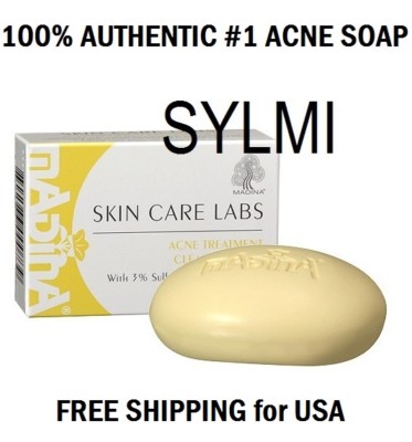 100% AUTHENTIC ALL Natural ACNE TREATMENT SULFUR SOAP Blemish/Rash Halal/Kosher