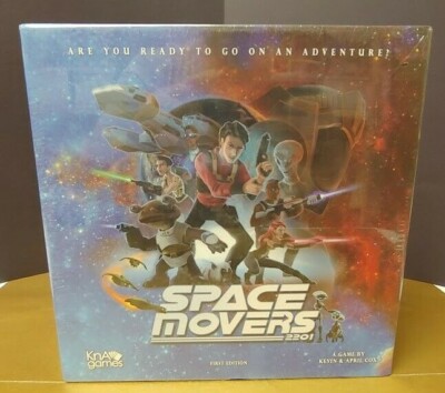 SPACE MOVERS 2201  Board Game By KNA Games, Table Top - Brand New Sealed ! 