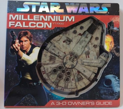 Millenium Falcon diorama 3D book with great detail illustrations.