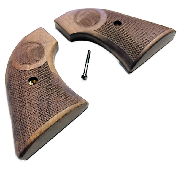 HERITAGE ROUGH RIDER Walnut GRIPS .22 & .22 MAG Carved American eagle