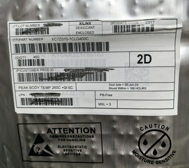 XC7Z010-1CLG400C XC7Z010 XILINX BGA400 MPU Zynq-7000 32-Bit