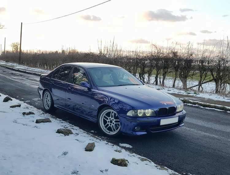 Bmw e39 blue