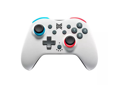 Switchplate Wireless Gaming Controller White Face Plate Nintendo Switch OPN PKG
