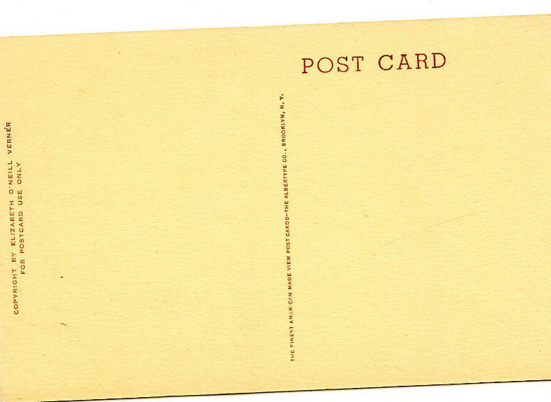 Early 1900's Postcard Dock Street Theatre, Charleston, S.C. by E.O. Verner Type2