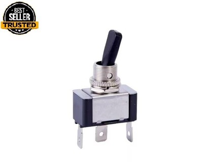 30 Amp Red LED Illuminated Toggle Switch. Free Shipping