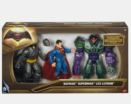 CHAOS TOY SUPERMAN VS BATMAN セット Batman vs Superman 3 Figure Pack Batman,Superman,Lex Luthor Action