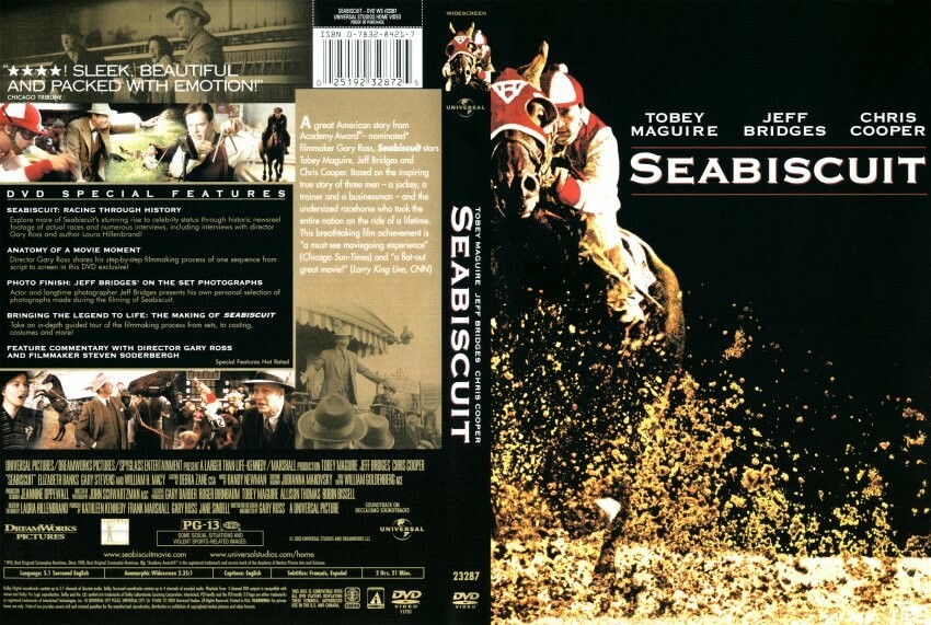 Seabiscuit (2003) DVD Widescreen Edition Tobey Maguire Jeff