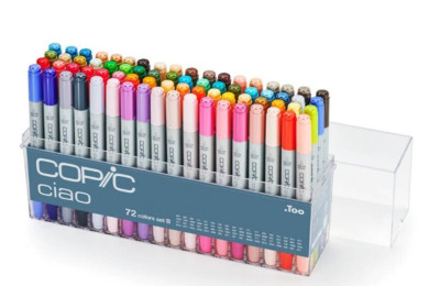 Copic Ciao Markers 72 colors set B