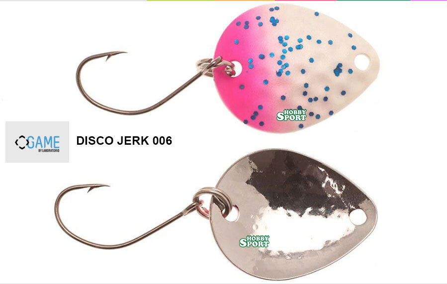 SPOON DISCO JERK 1,9 GR COLORE 006 ONDULANTE GAME LABORATORIO AREA TROUT