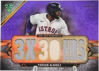 2024 Topps Triple Threads - Yordan Alvarez #TTR-YA3