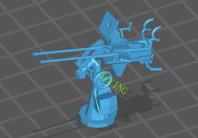 1/35 1/30 1/16 1/18 1/72 Uboat Command Tower Dual Machine Gun Model