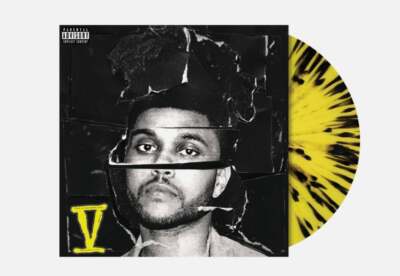 The Weeknd Beauty Behind The Madness (Yellow With Black Splatter Colored Vinyl) 