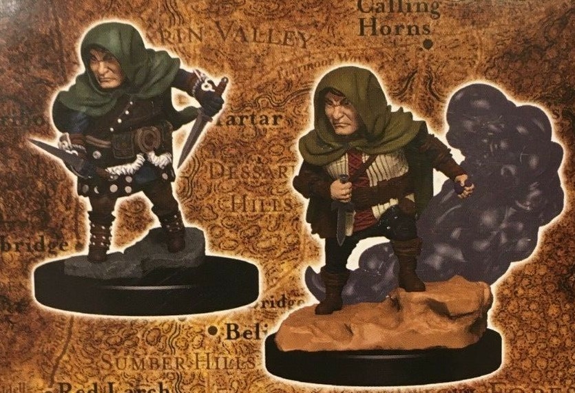 D&D Nolzur's Marvelous Unpainted Minis Halfling Male Rogue NEW