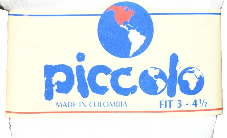 NWT Piccolo Girls Apricot Cute Lace Ruffle Beaded Trimmed Soft Socks 3-4.5 - Picture 4 of 7