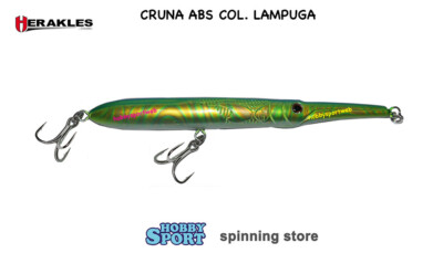 CRUNA ABS NEEDLE AGUGLIA HERAKLES ARHKCBS08 LAMPUGA  SPINNING PESCE SERRA