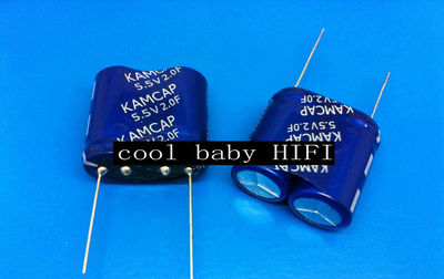2PCS 5.5V 2F KAMCAP SP-Z Combined Farad Super Capacitor ultracapacitor