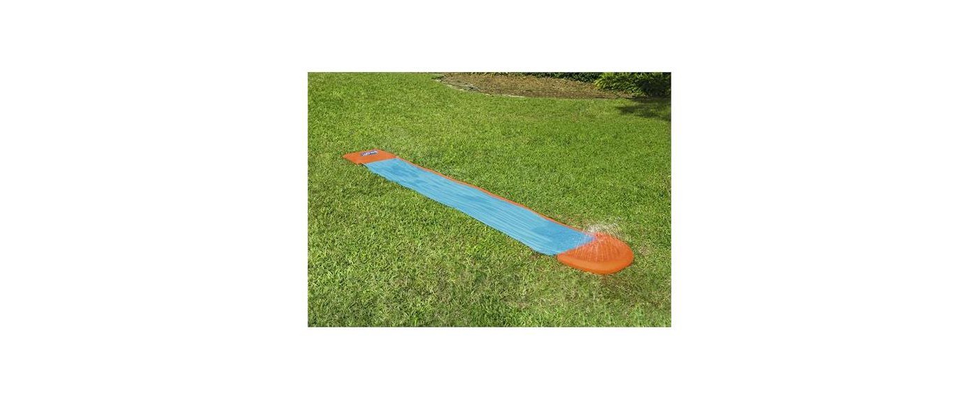 H2OGO! Single Aqua Ramp Slide Water Slide