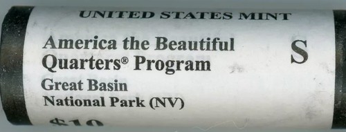 2013-S ATB Quarters Great Basin Uncirculated Mint Roll Sealed Mint Box WE5 #710