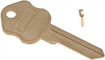 Kaba Ilco SY8-NS Security/Kumahira Blank Utility Key Gold