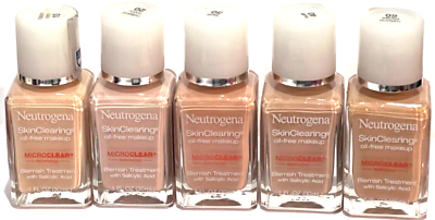 Neutrogena foundation skin clearing deals