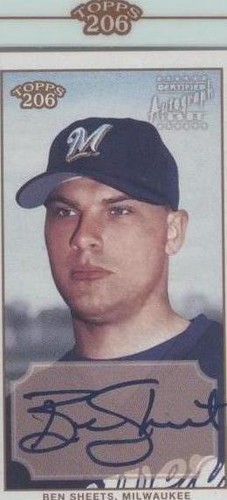 2002 Topps 206 - Ben Sheets #TA-BS