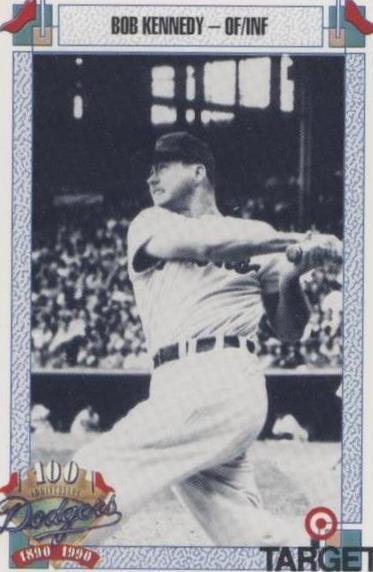 1990 Target Dodgers 100th Anniversary - Bob Kennedy #405