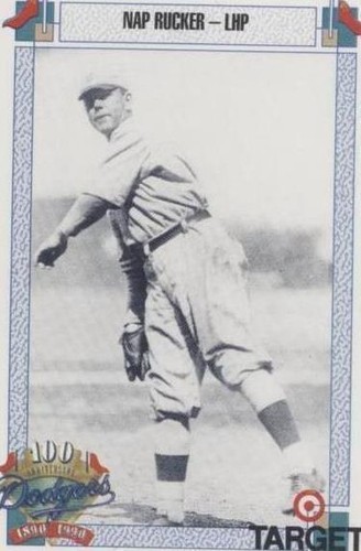 1990 Target Dodgers 100th Anniversary - Nap Rucker #695