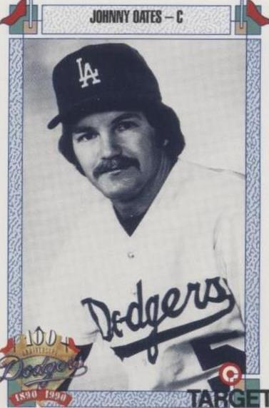 1990 年 Target Dodgers 100 周年纪念 - Johnny Oates #582