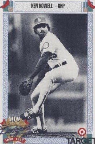 1990 Target Dodgers 100th Anniversary - Ken Howell #365