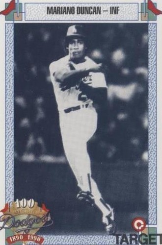 1990 Target Dodgers 100th Anniversary - Mariano Duncan #205