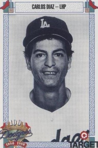 1990 Target Dodgers 100th Anniversary - Carlos Diaz #184