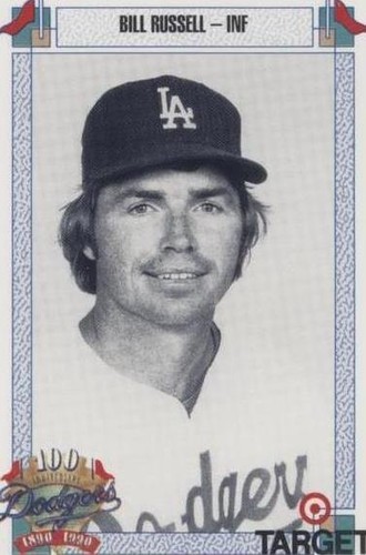 1990 Target Dodgers 100th Anniversary - Bill Russell #697