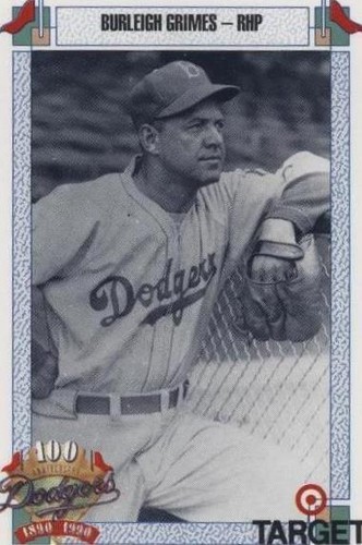 1990 Target Dodgers 100th Anniversary - Burleigh Grimes #301