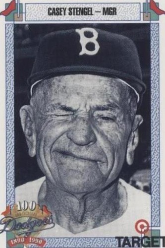 1990 Target Dodgers 100th Anniversary - Casey Stengel #767