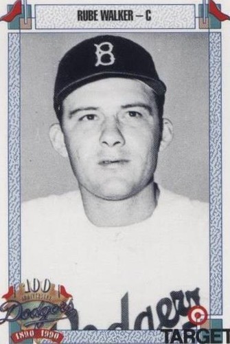 1990 Target Dodgers 100th Anniversary - Rube Walker #826
