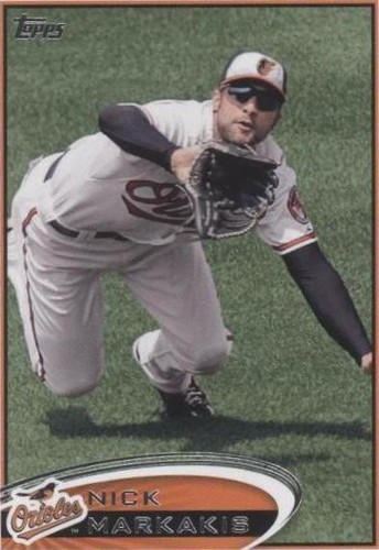 2012 Topps Mini - Nick Markakis #468