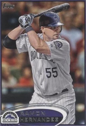 2012 Topps Mini - Ramon Hernandez #476