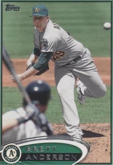 2012 Topps Mini - Brett Anderson #104
