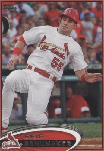 2012 Topps Mini - Skip Schumaker #93