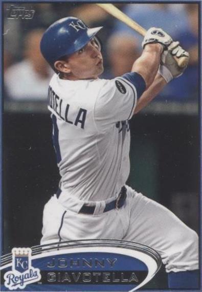 2012 Topps Mini - Johnny Giavotella #442