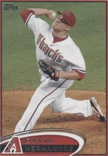 2012 Topps Mini - David Hernandez #101