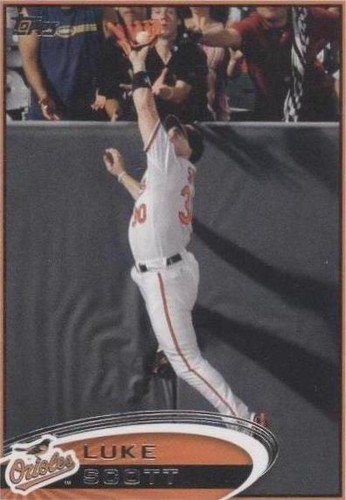 2012 Topps Mini - Luke Scott #107