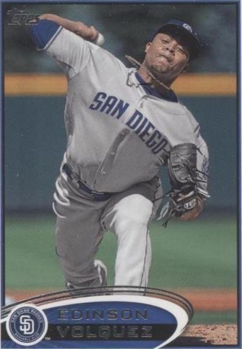 2012 Topps Mini - Edinson Volquez #477