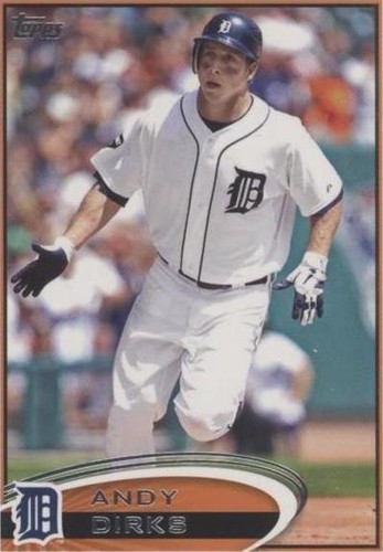 2012 Topps Mini - Andy Dirks #644