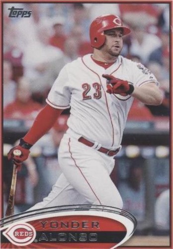 2012 Topps Mini - Yonder Alonso #19