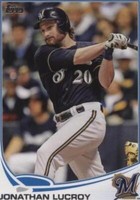 2013 Topps Mini - Jonathan Lucroy #652
