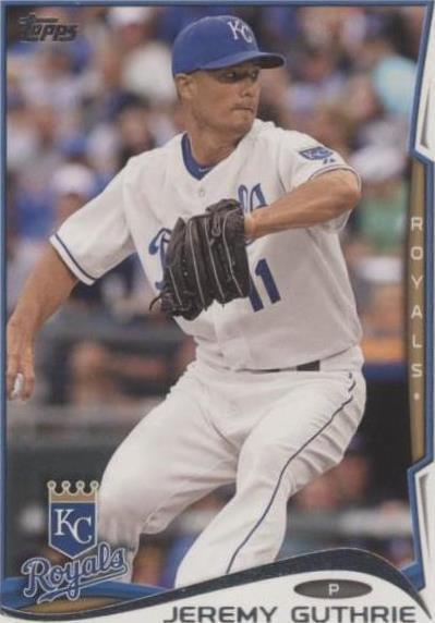 2014 Topps Mini - Jeremy Guthrie #167