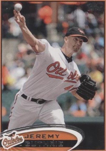 2012 Topps Mini - Jeremy Guthrie #4